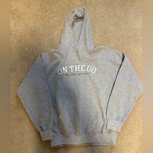 Gray Gilden Hoodie “On the Go - New York” size M